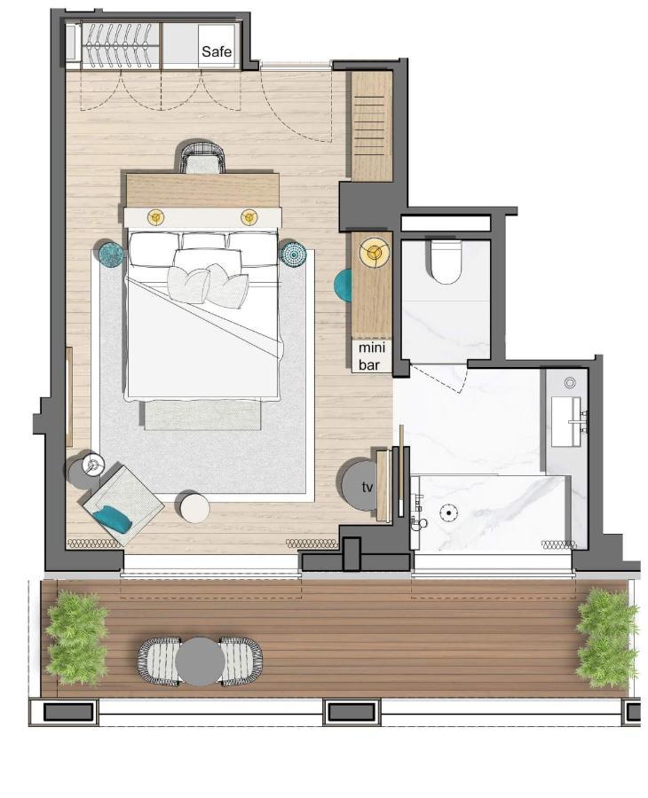 Vathi Cove Luxury Resort & Spa Chrysi Ammoudia Luaran gambar