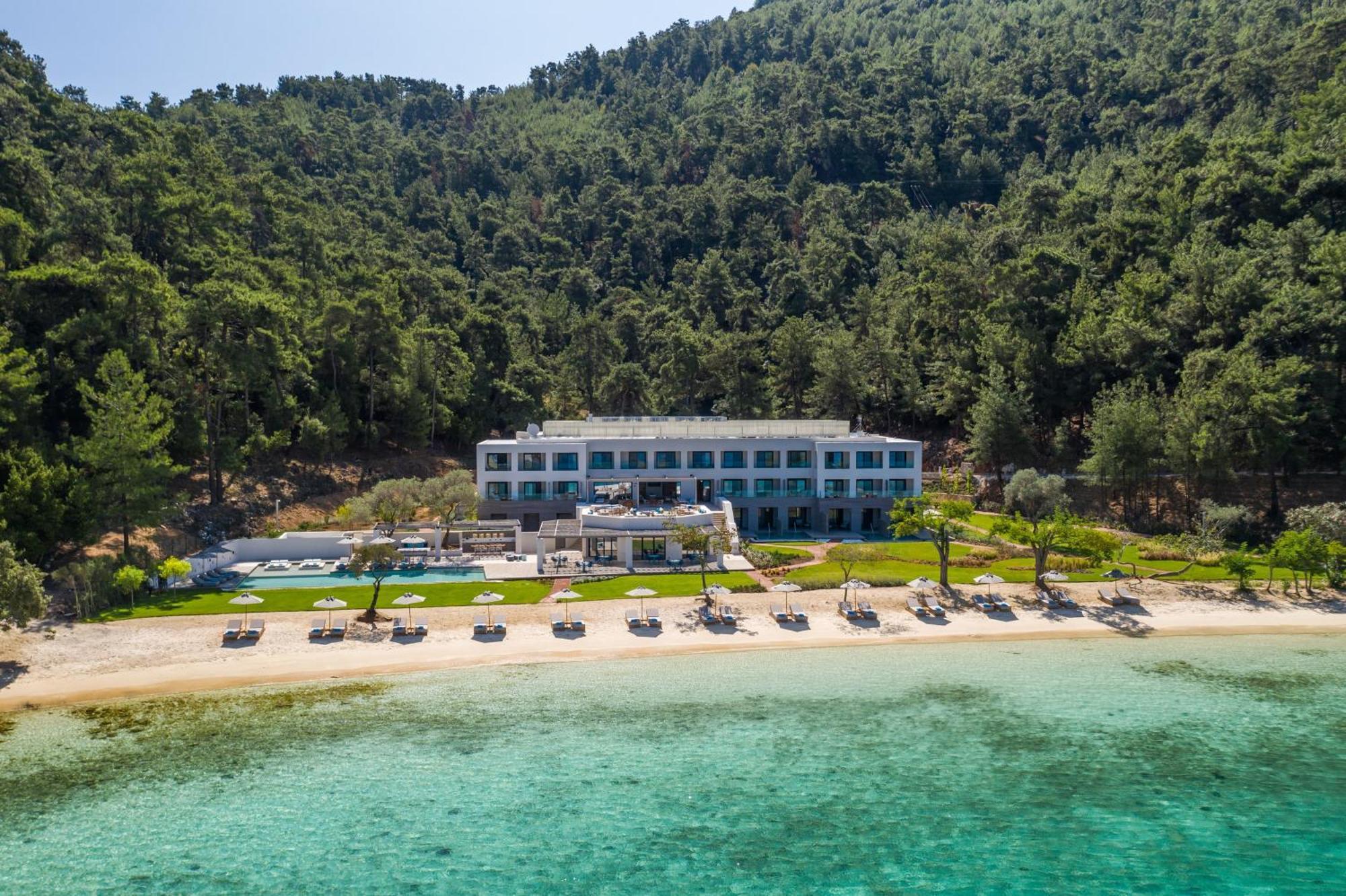 Vathi Cove Luxury Resort & Spa Chrysi Ammoudia Luaran gambar