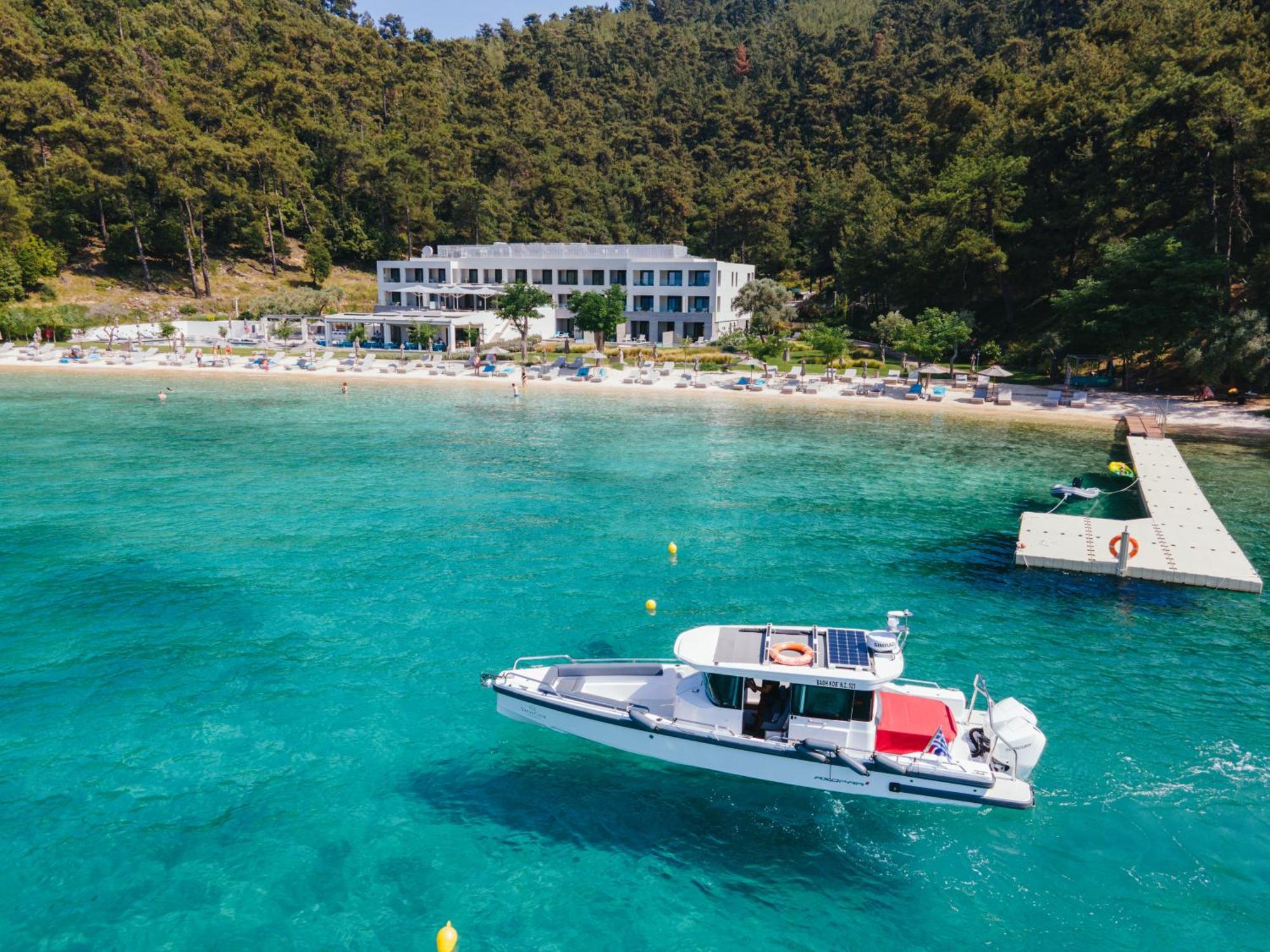 Vathi Cove Luxury Resort & Spa Chrysi Ammoudia Luaran gambar