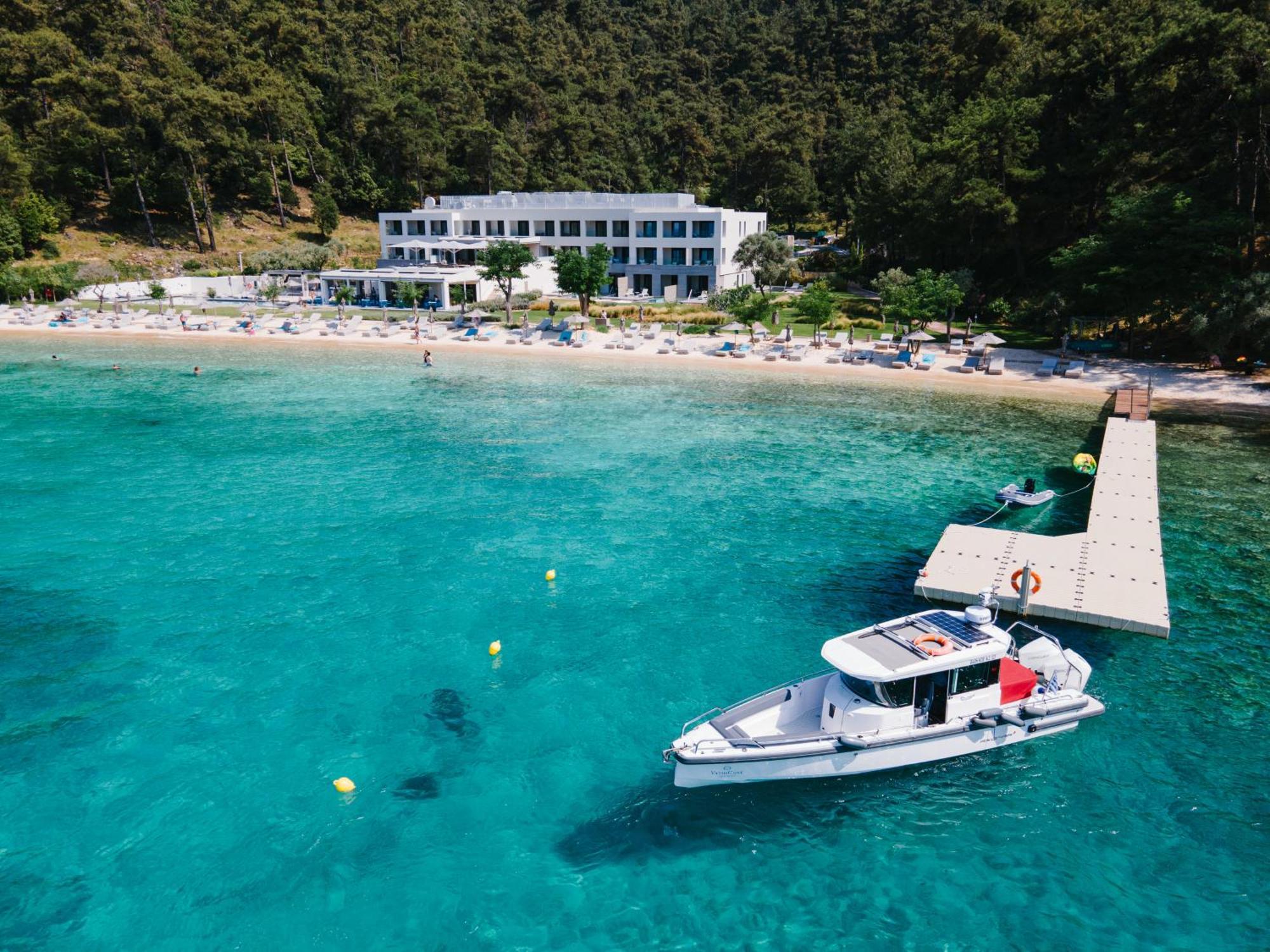 Vathi Cove Luxury Resort & Spa Chrysi Ammoudia Luaran gambar