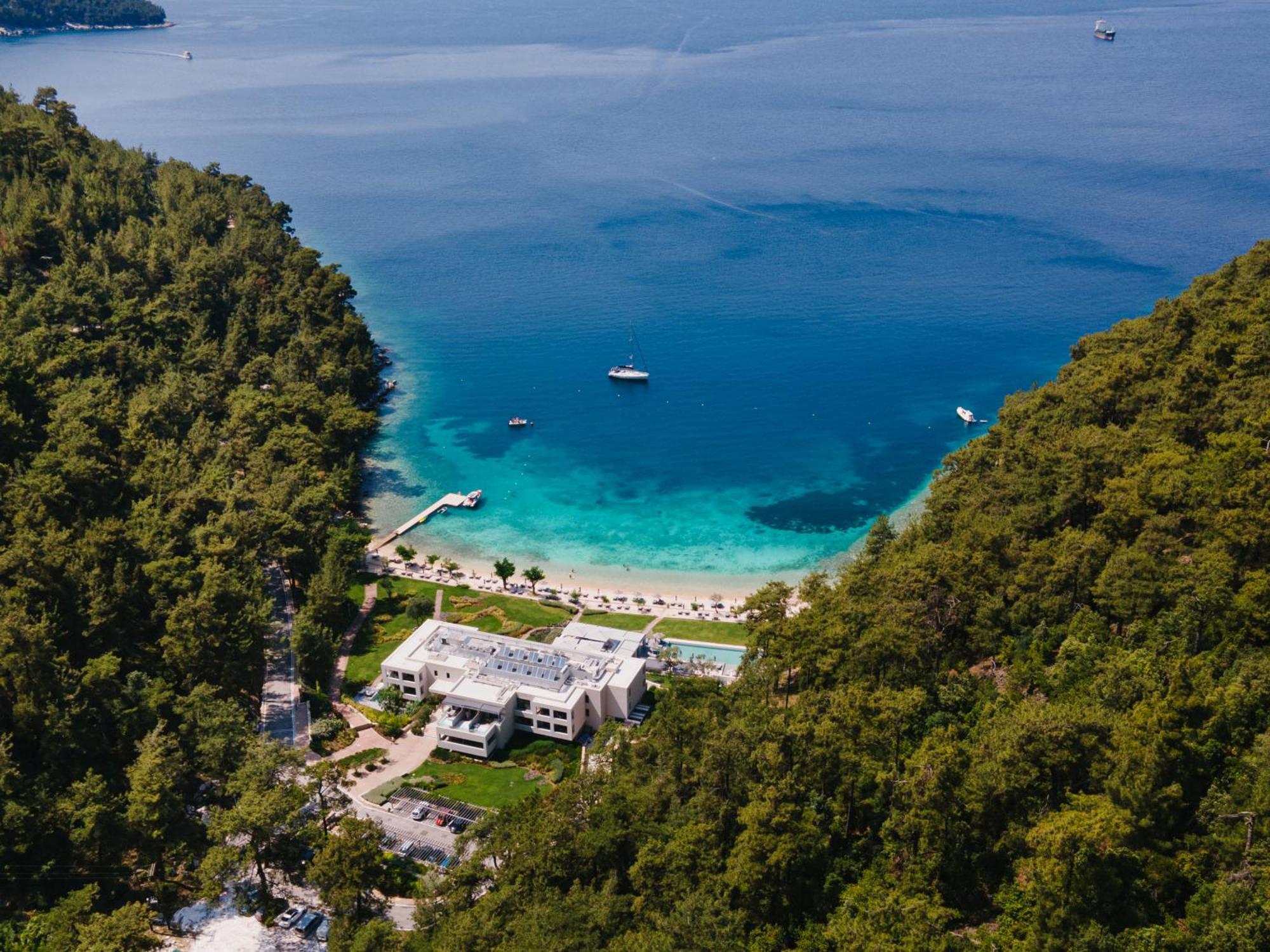 Vathi Cove Luxury Resort & Spa Chrysi Ammoudia Luaran gambar