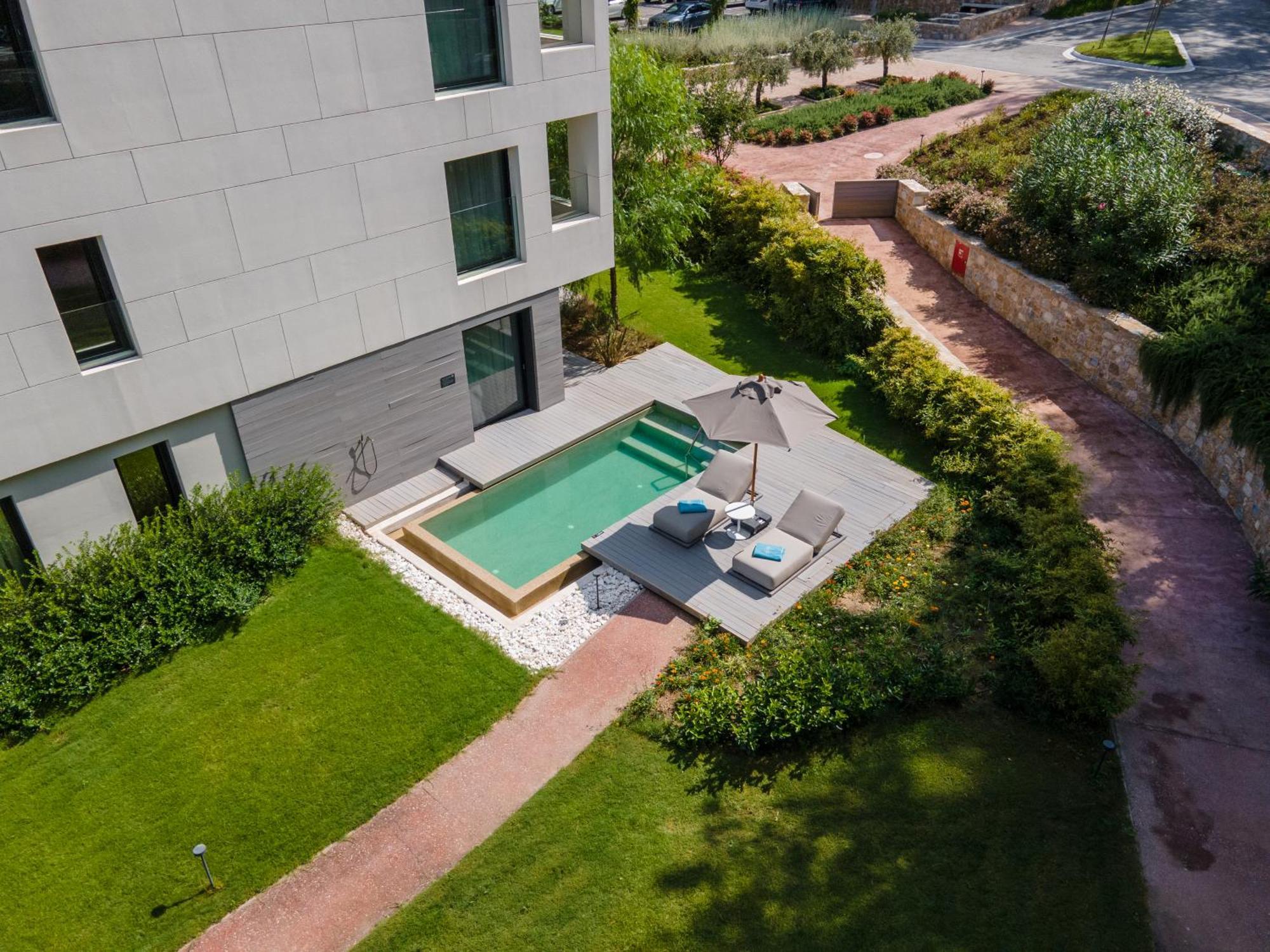 Vathi Cove Luxury Resort & Spa Chrysi Ammoudia Luaran gambar