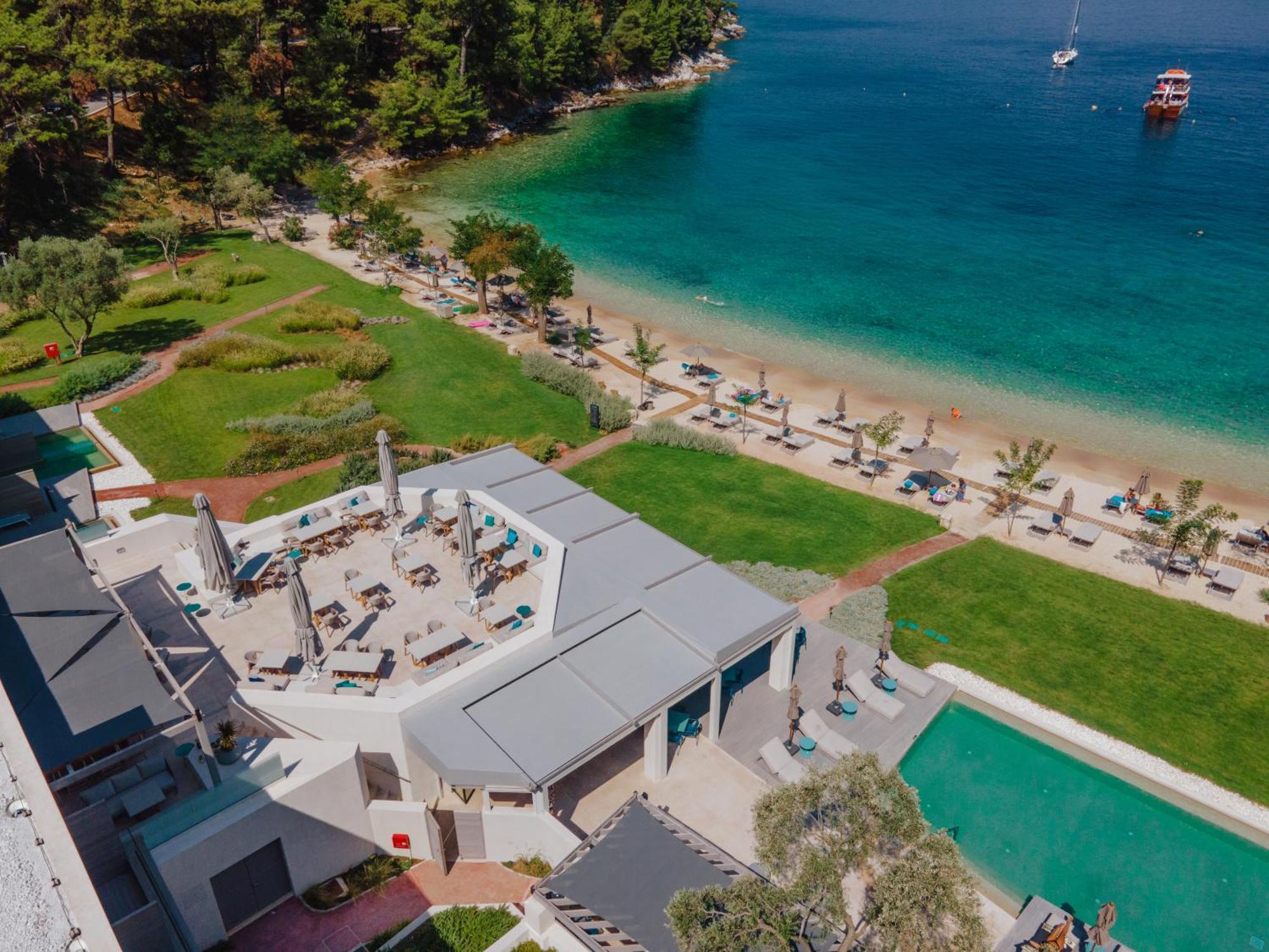 Vathi Cove Luxury Resort & Spa Chrysi Ammoudia Luaran gambar