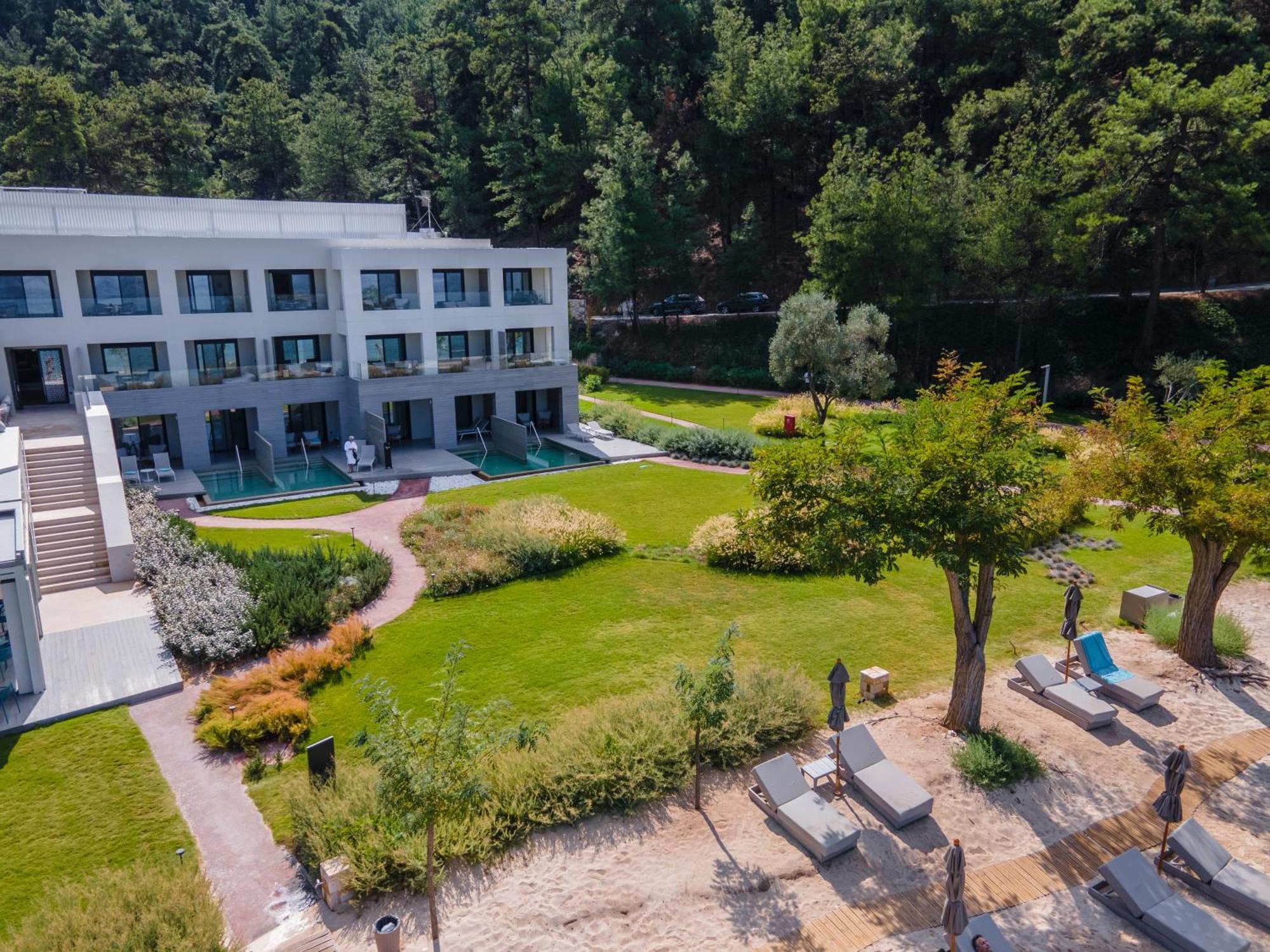 Vathi Cove Luxury Resort & Spa Chrysi Ammoudia Luaran gambar