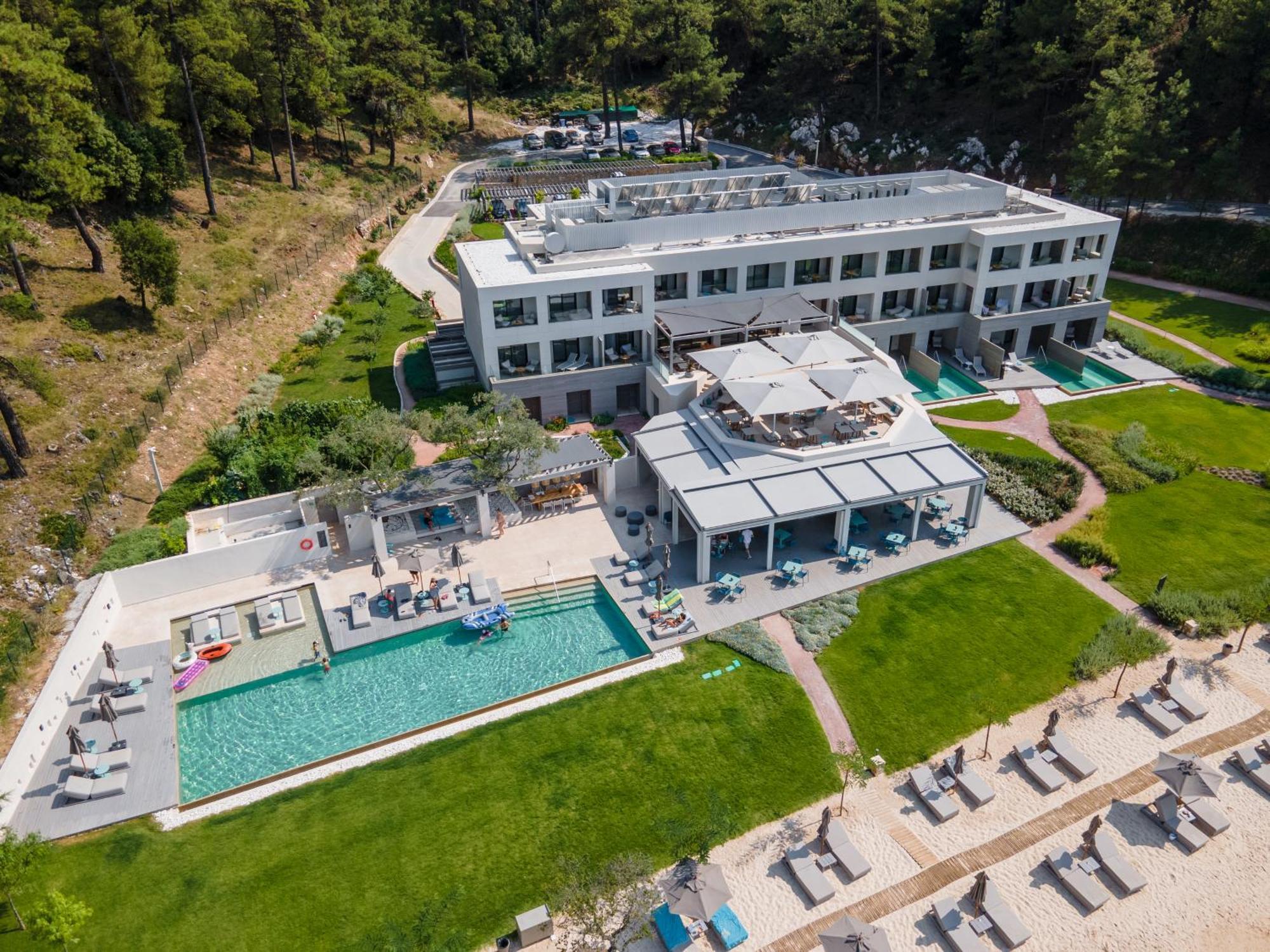 Vathi Cove Luxury Resort & Spa Chrysi Ammoudia Luaran gambar