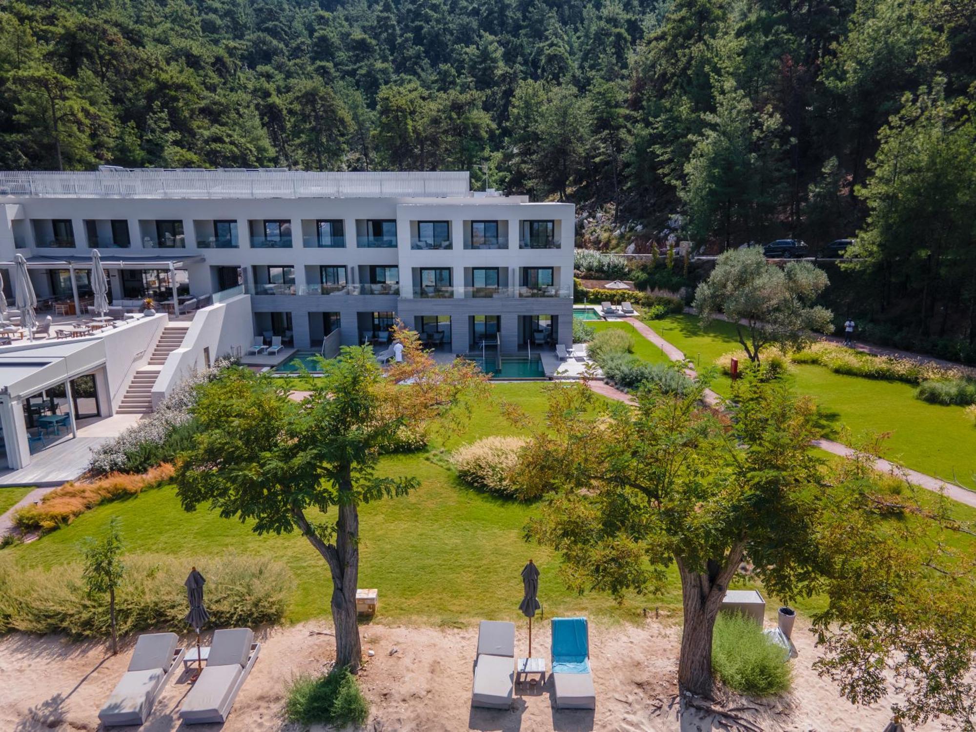 Vathi Cove Luxury Resort & Spa Chrysi Ammoudia Luaran gambar