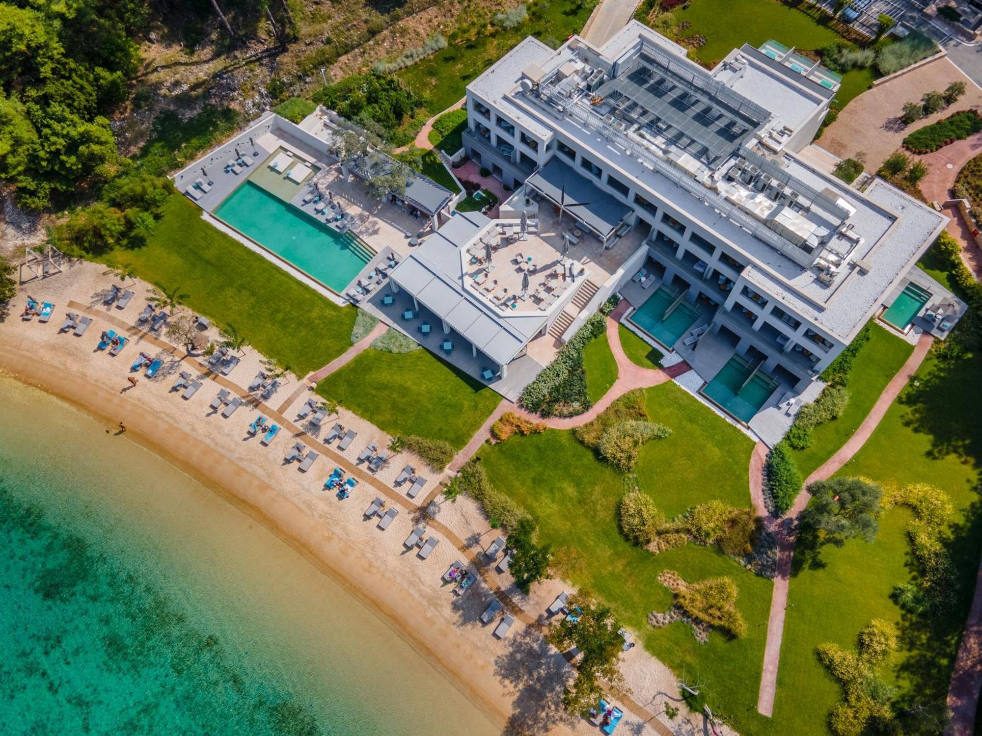 Vathi Cove Luxury Resort & Spa Chrysi Ammoudia Luaran gambar